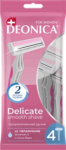DEONICA 2 FOR WOMEN Станки одноразовые 4шт