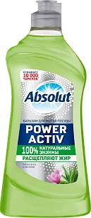 Absolut Power Activ Бальзам д/посуды Листья алоэ и магнолия флип-топ 500г