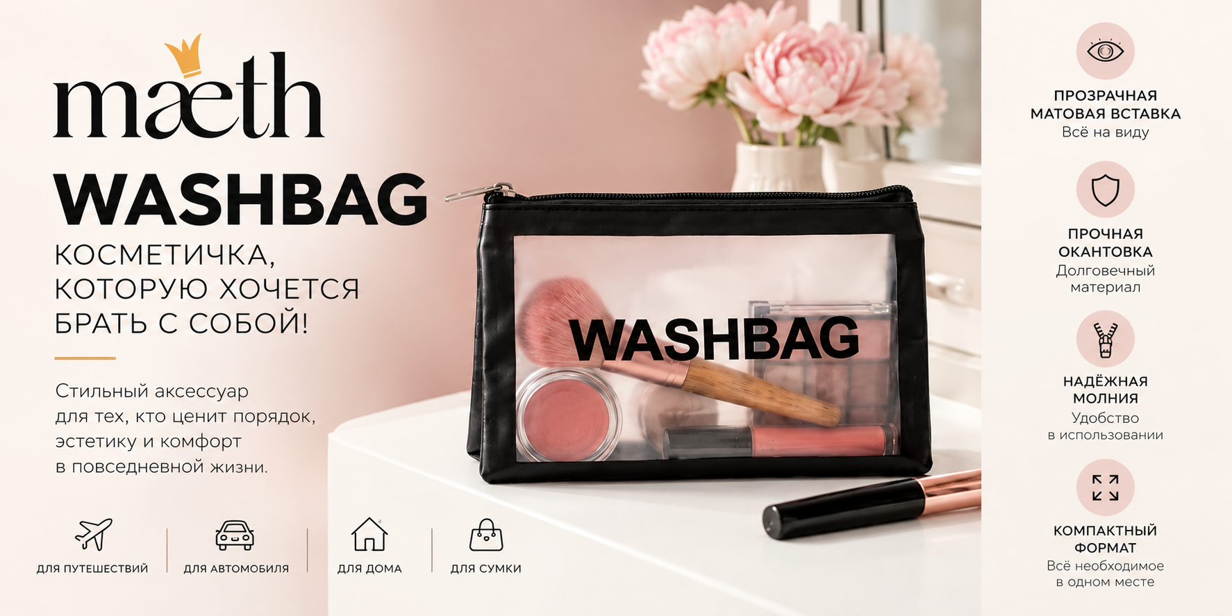 Косметичка WASHBAG