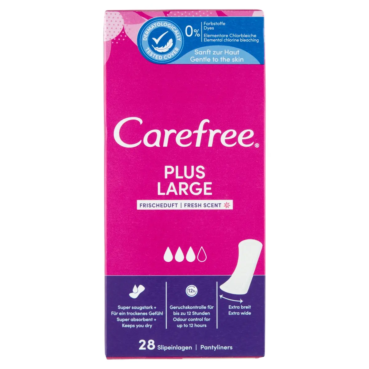 Прокладки carefree plus large