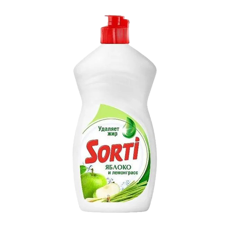 Sorti Жидкость д/посуды Яблоко и лемонграсс 450мл