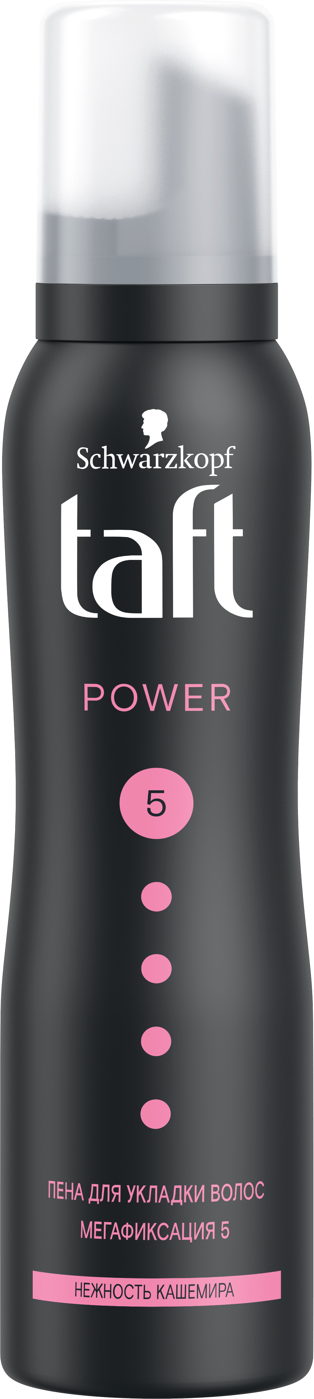 Taft Пена для укладки волос Power Нежность кашемира Мегафиксация, 150мл
