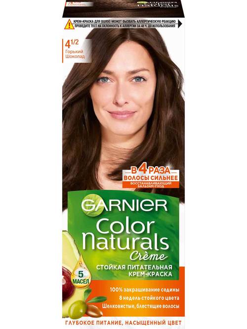 Garnier Color Naturals Краска для волос 4 1/2 Горький, Шоколад