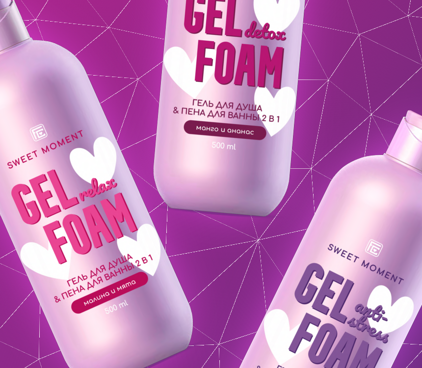 Серия Sweet Moment от Family Cosmetics - уходовая косметика для кожи