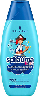 Schauma Kids Шампунь для мальчиков, 350мл