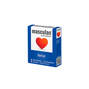 Masculan Презервативы Классик2 Dotted 3шт