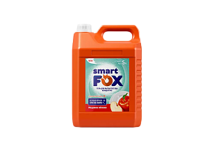 SYNERGETIC SMART FOX Средство д/мытья посуды Медовое яблоко 5л