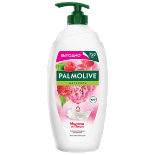Palmolive Натурэль Гель д/душа Малина и Пион 750мл