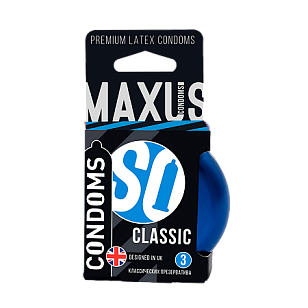 MAXUS Презервативы Classic 3шт