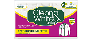 DURU Clean&White Хозяйственное мыло Против пятен 4х120г