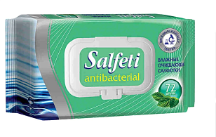Salfeti Салфетки антисептические спиртовые STOP CORONAVIRUS, 72шт