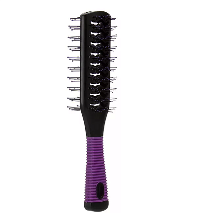 NICEview №127 Расческа для укладки волос каркасная средняя 2-х сторонняя с, пласт.зубцами
