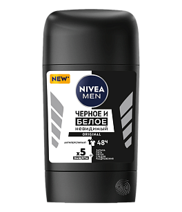 Nivea MEN Део стик Невидимый д/черного и белого 50мл