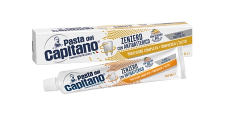 Pasta Del Capitano Зубная паста Комплексная защита полости рта Имбирь, 100мл