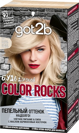 Got2B Краска для волос Color Rocks 102 Бежевый, блонд