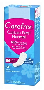 Carefree Прокладки ежедневные Cotton Feel Normal 20шт