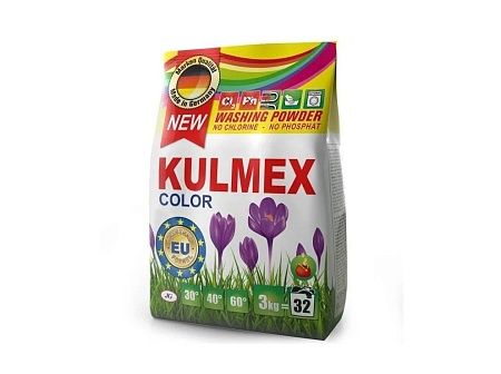 Kulmex Стиральный порошок для цветных вещей Powder Color 3кг, (мешок)