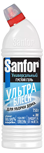 Sanfor Универсал Средство санитарно-гигиеническое Ультра Блеск Чистота и гигиена 750г