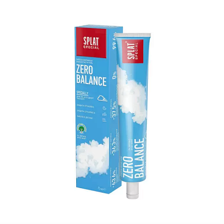 SPLAT Special Зубная паста Zero Balance, 75мл