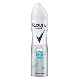 REXONA Део спрей Антибактериальная свежесть, 150мл