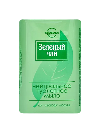 Свобода Туалетное мыло Зеленый чай, 100г*