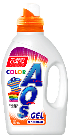 AOS Жидкое средство для стирки гель Color, 1,3л