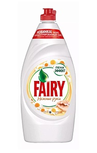 FAIRY Жидкость для посуды Нежные руки Ромашка и Витамин Е, 900мл