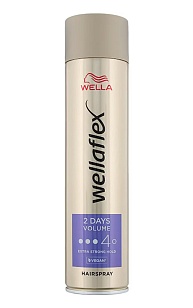 Wella Wellaflex Лак для волос Volume 2Day Объем до 2-х дней ЭСФ 4 250 мл