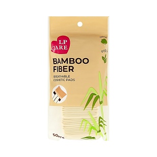 LP CARE Диски ватные Bamboo fiber двусторонние 50шт