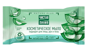 Чистая Линия Мыло косметическое Алоэ 75г