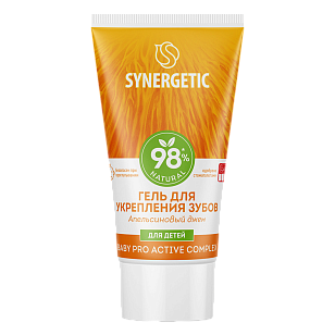 SYNERGETIC BABY Гель для укрепления зубов детский PRO ACTIVE COMPLEX 35мл
