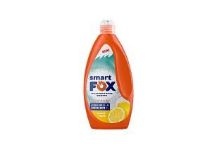 SYNERGETIC SMART FOX Средство д/мытья посуды Сочный лимон 400мл