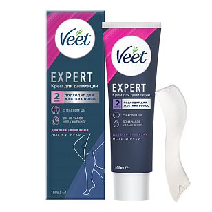 Veet Expert Крем для депиляции для всех типов кожи 100мл