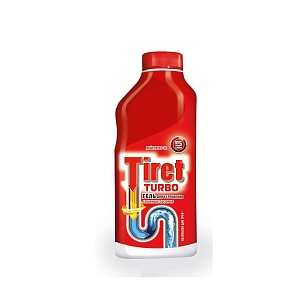 Tiret Turbo Средство для прочистки труб гель, 500мл