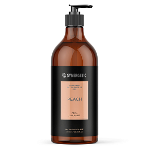 SYNERGETIC Гель д/душа парфюмированный Peach/Персик 750мл