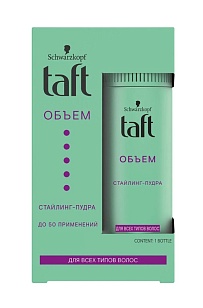 Taft Стайлинг-пудра для волос Мгновенный Объем, 10г
