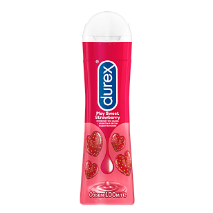 Durex Play Sweet Strawberry Гель-смазка 100мл