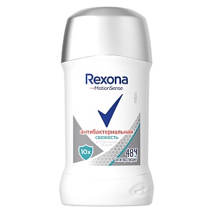 REXONA Део стик Антибактериальная свежесть, 40мл