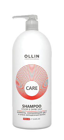Ollin Professional Care Шампунь сохраняющий цвет и блеск, 1000мл
