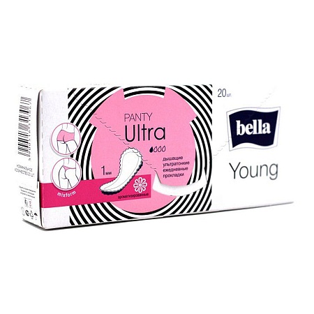 Bella Panty Ultra Young Relax Прокладки ультратонкие, 20шт