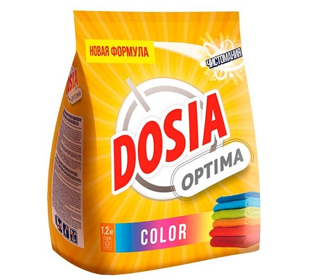 DOSIA Optima Стиральный порошок Автомат Color, 1,2кг