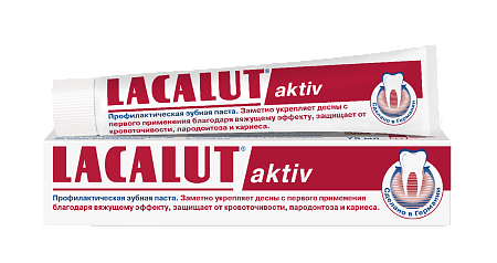 LACALUT Aktiv Зубная паста, 75мл