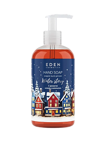 EDEN Winter story BLUE Жидкое мыло д/рук Клюква и апельсин 245мл