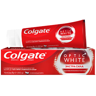 Colgate Зубная паста Optic White, 75мл
