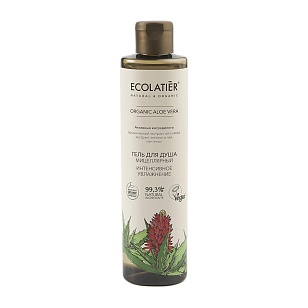 Ecolatier Green Organic Aloe Vera Мицеллярный Гель для душа Интенсивное увлажнение, 350мл