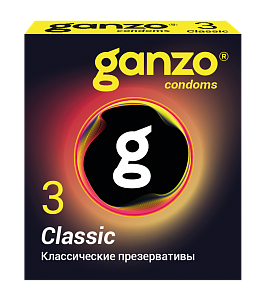 GANZO Презервативы Classic 3шт