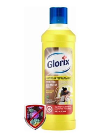Glorix Средство для мытья полов Лимонная энергия, 1л