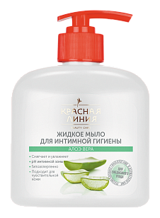 КЛ Жидкое мыло д/интимной гигиены Алоэ вера 250г (6шт)