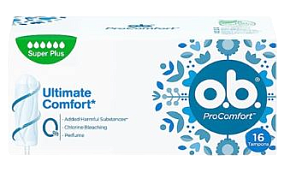 o.b. Тампоны ProComfort Super Plus 16шт (24 шт в кор)