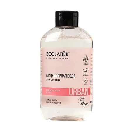 Ecolatier Мицеллярная вода для снятия макияжа  Цветок орхидеи & Роза 600, мл
